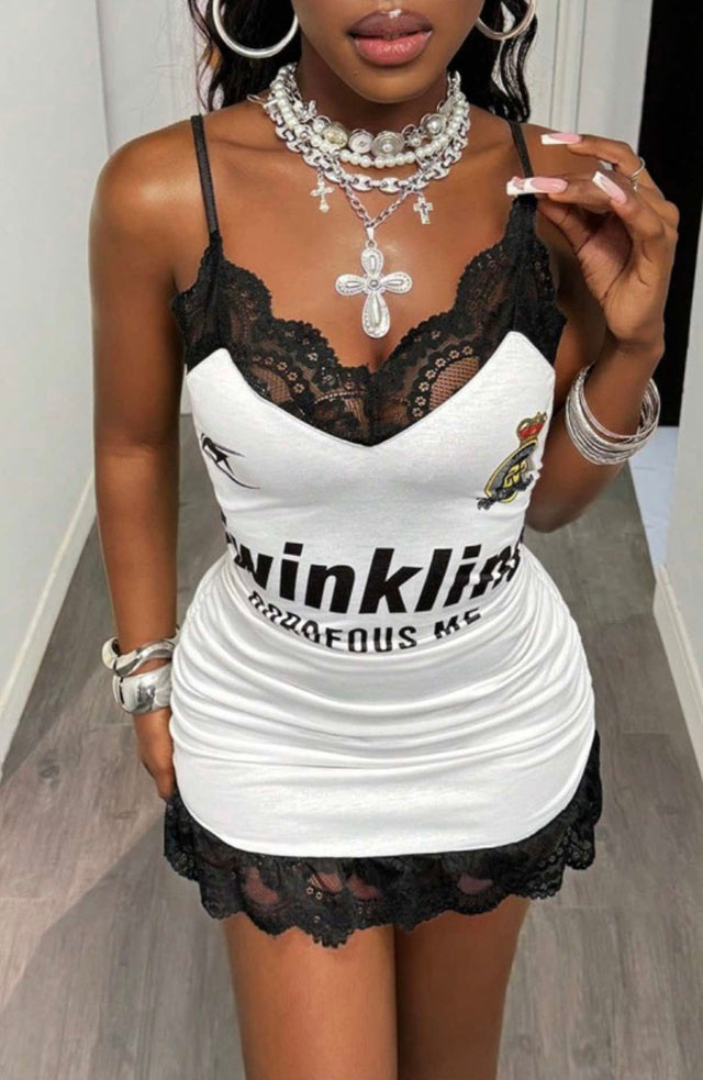 Lacey Elegant Dress for Women