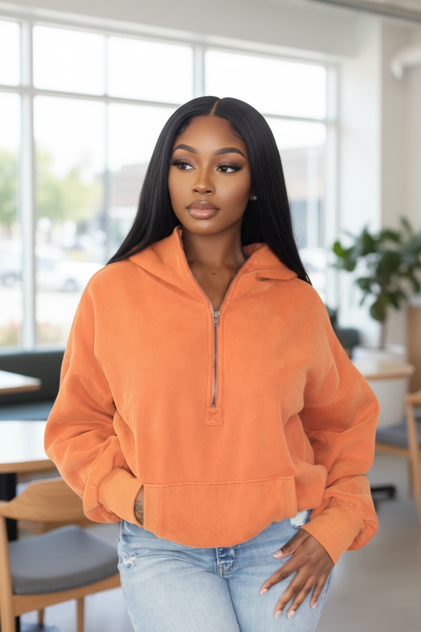 Rested Lounge Pullover Hoodie- Teal