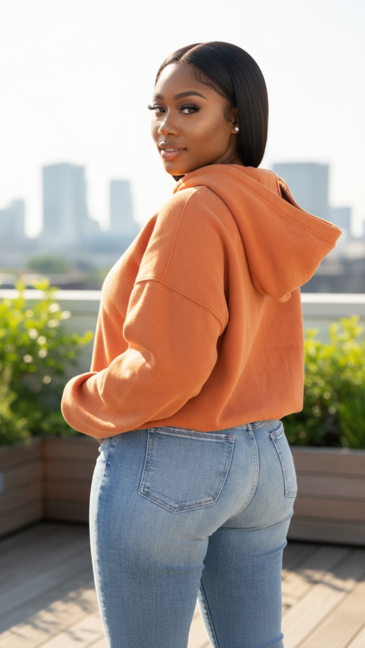Rested Lounge Pullover Hoodie- Teal