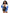 Malibu LA Bomber jacket -Blue/white