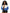 Malibu LA Bomber jacket -Blue/white