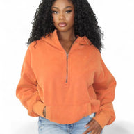 Rested Lounge Pullover Hoodie- Teal