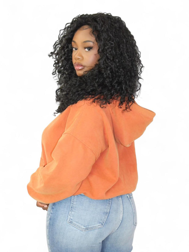 Rested Lounge Pullover Hoodie- Teal