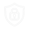 make white color secure icon